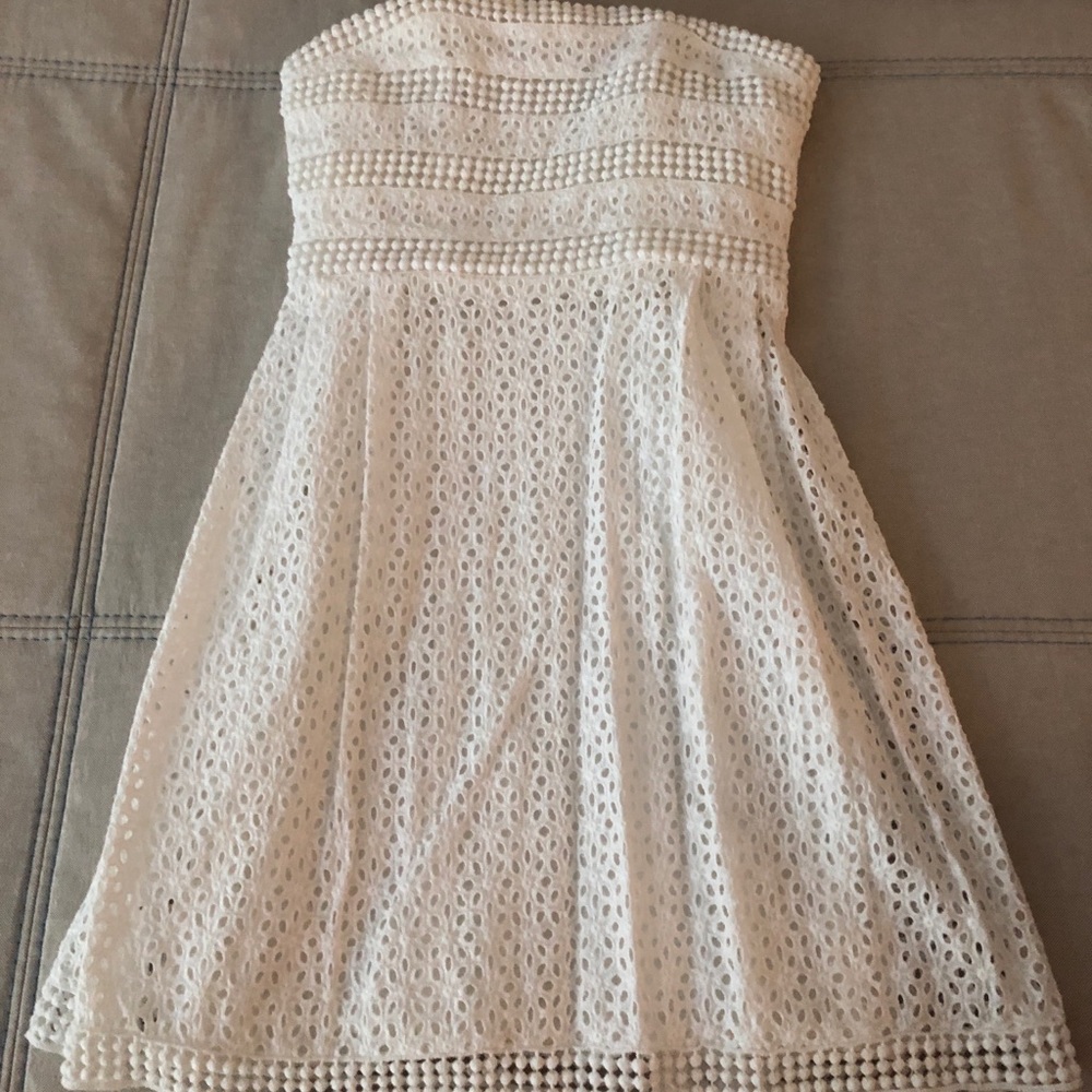 Strapless Laundry dress